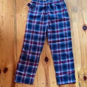 Cotton Plaid Lounge Pants